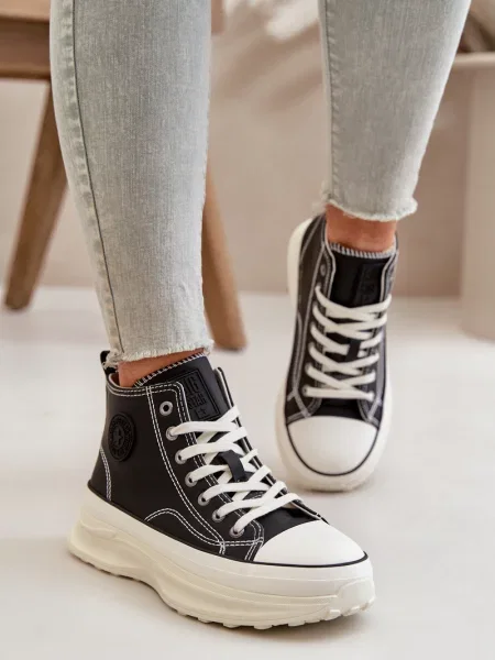 Sneakerși Big Star Shoes negru