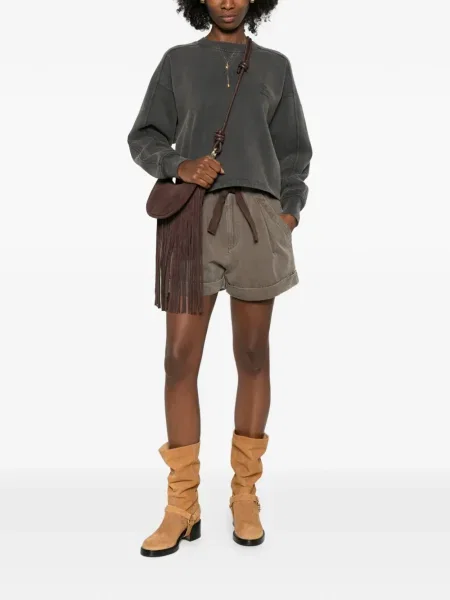 Hanorac Marant Etoile cu broderie gri
