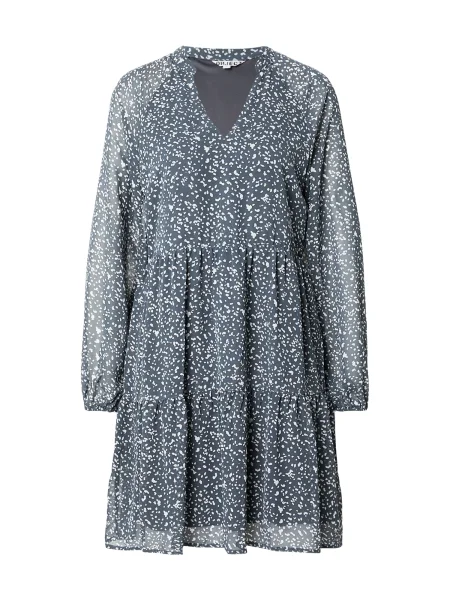 OBJECT Rochie OBJGINA MILA gri închis alb