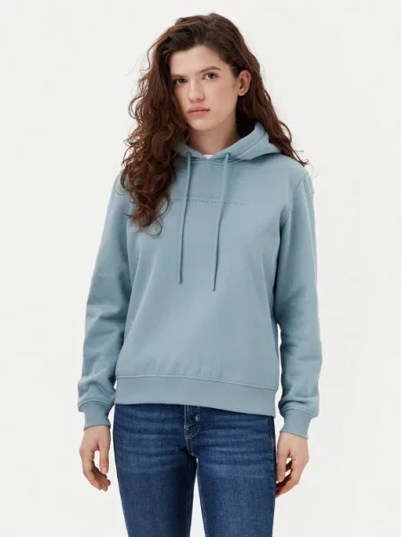 Calvin Klein Jeans Majica dugih rukava Institutional Graphic plava