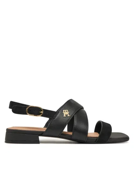 Sandali Tommy Hilfiger črna