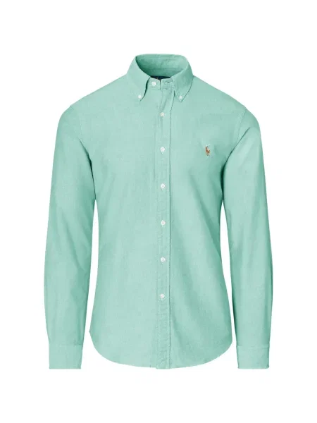 Matlasat tricou polo Polo Ralph Lauren cu decolteu rotund cu autograf roșu