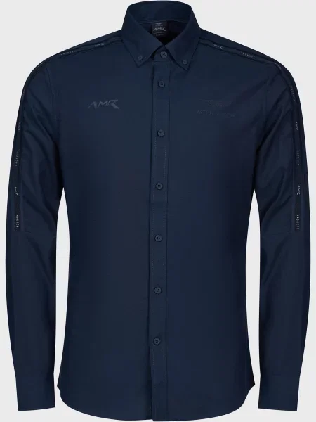 Рубашка Hackett London синяя