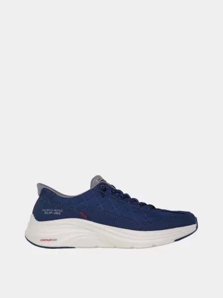 Кросівки Skechers Slip-ins: Contour Foam Cozy Fit текстиль/штучна шкіра синій