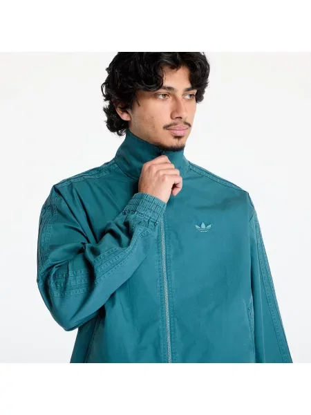 Яке adidas Originals Firebird Jacket тюркоазено преходен модел зелено