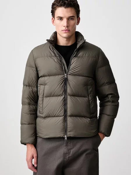 Woolrich πουπουλένιο μπουφάν ανδρικό πράσινο