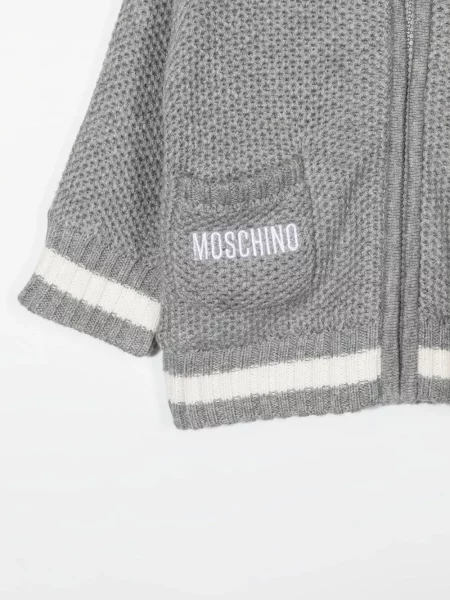 Kurtka dziecięca Moschino szara