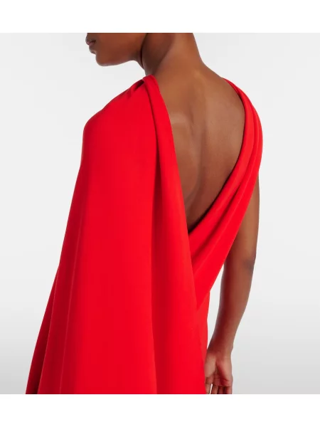 Rochie Balenciaga cu spatele deschis roșu