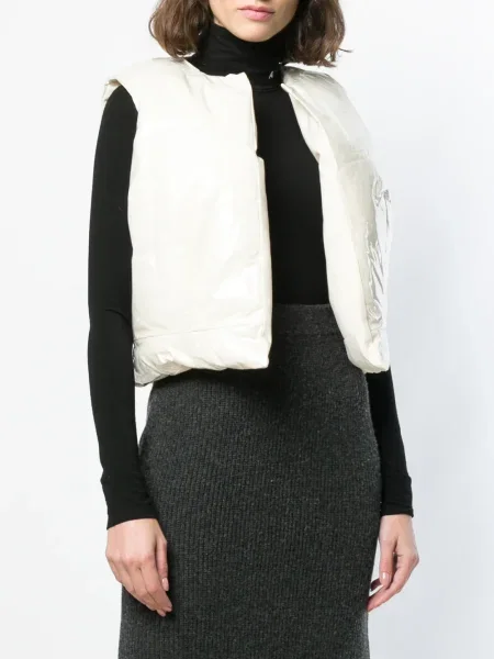 Prošívaná vesta Comme Des Garçons Pre-owned bílý