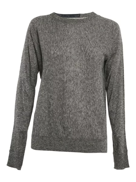 Pulover Zadig&voltaire cu decolteu rotund gri