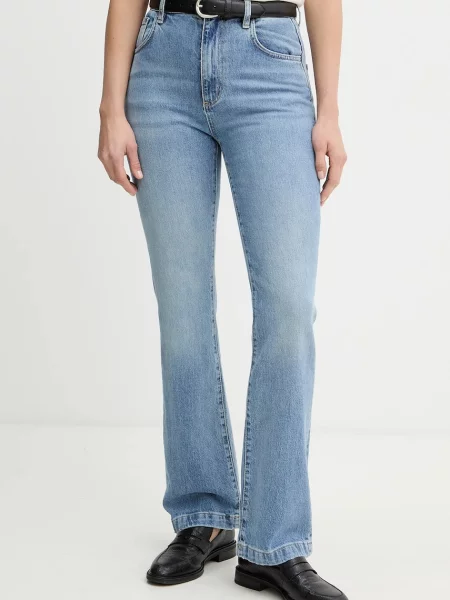 Kavbojke BOSS LYRIS-BOOTCUT 1 modra