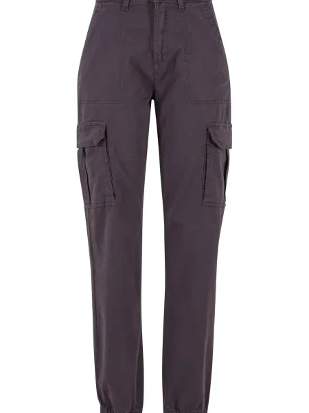 Urban Classics Pantaloni cu închis gri