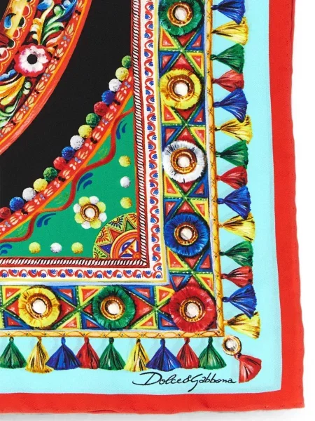Fular Dolce & Gabbana albastru