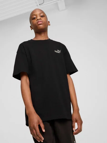 Дитяча Футболка PUMA Ess Small No. 1 Logo Tee комбінований верх чорний