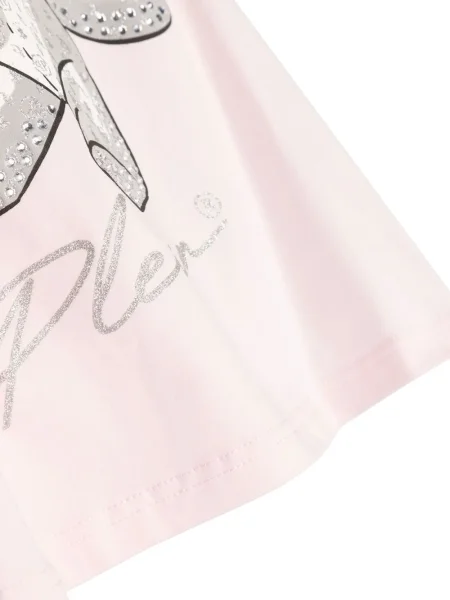Koszulka dziecięca Philipp Plein różowa