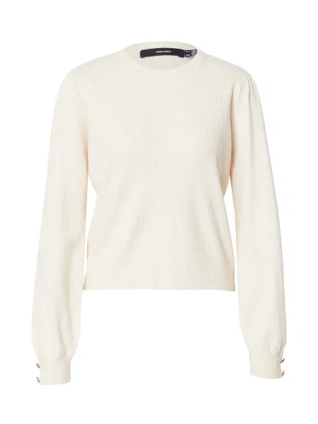 VERO MODA Pulover VMHOLLYKARIS crem