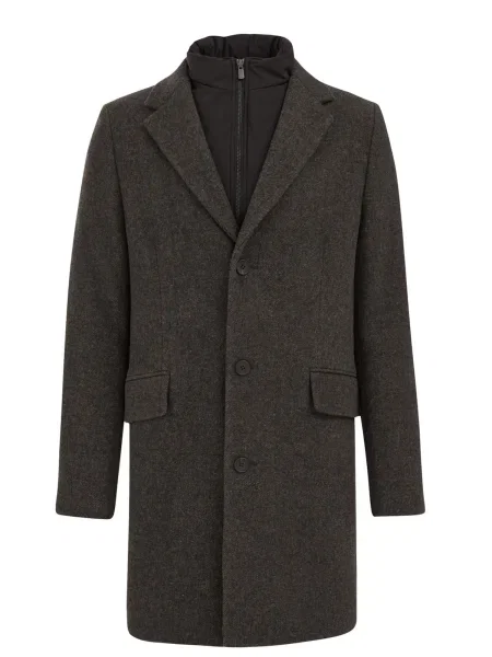 WE Fashion Palton de primăvară-toamnă maro