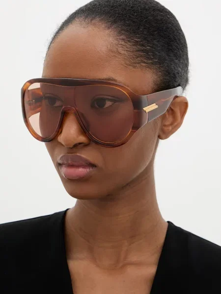 Bottega Veneta Ochelari de soare maro