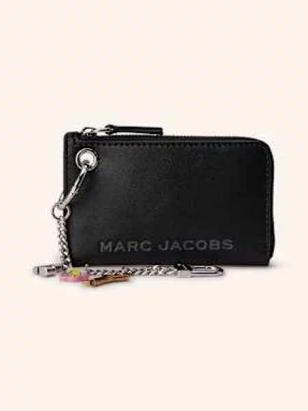 Marc Jacobs Zawieszka Do Torby The Coin Purse Charm Chain schwarz czarna