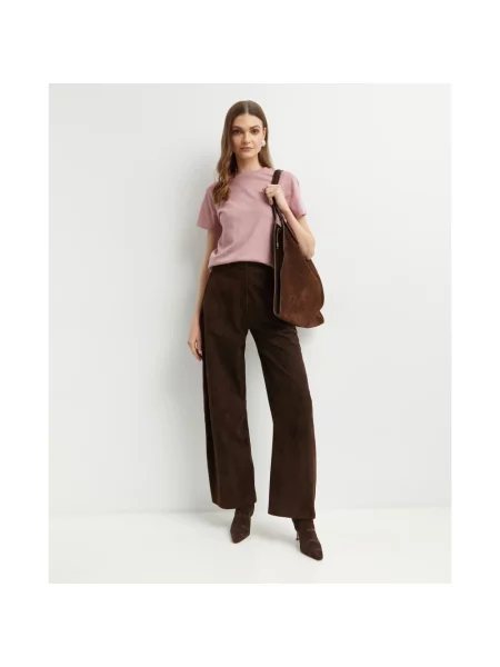 Koszulka Extreme Cashmere z kaszmiru różowa