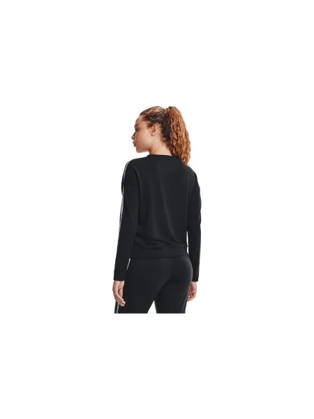 Froté mikina Under Armour čierna
