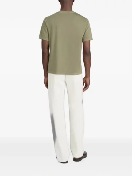 Tricou Frame cu decolteu rotund verde
