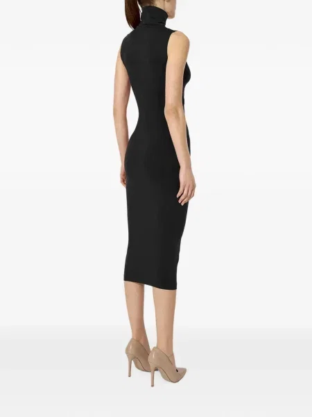 Rochie midi Wolford fără mâneci negru