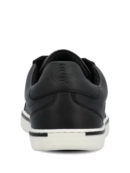 Galaxie sneakerși Grounds din piele negru