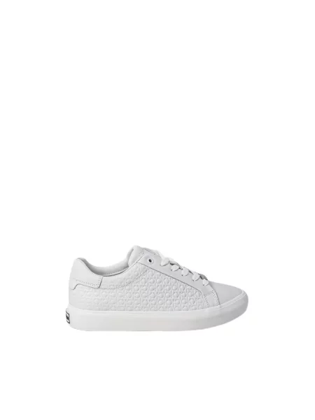 Sneakersy Calvin Klein z nadrukiem białe