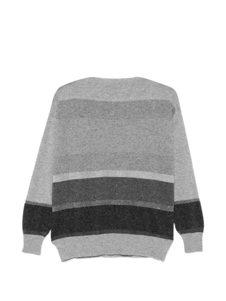 Pulover D.exterior gri