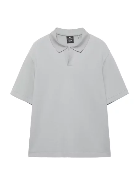 Pull&Bear Tričko světle šedá