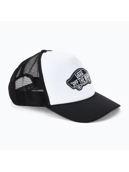Kšiltovka Vans Classic Patch Curved Bill Trucker black/white černá