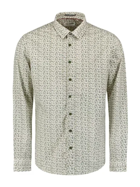 No Excess Košulja kaki / petrol bijela