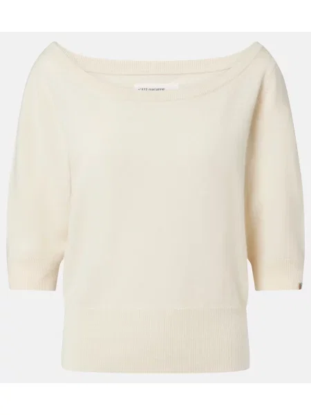 Kašmírový sveter Extreme Cashmere biela