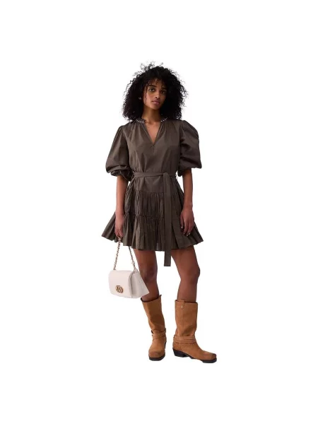 Rochie evazată Liu Jo evazat verde