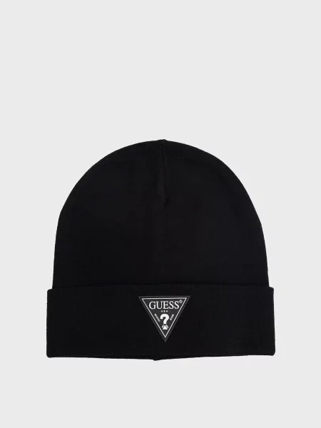 Шапка Guess чорна