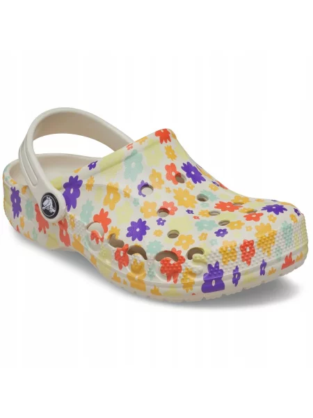 Chodaki Dla Dzieci Crocs Baya Seasonal Printed Clog beżowe
