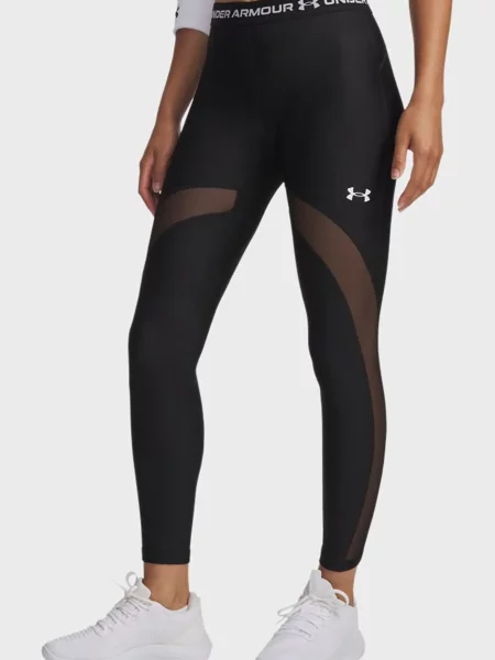 Брюки Under Armour с сеткой черные