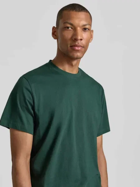T-shirt o kroju relaxed fit z czystej bawełny model ASPEN' Selected Homme