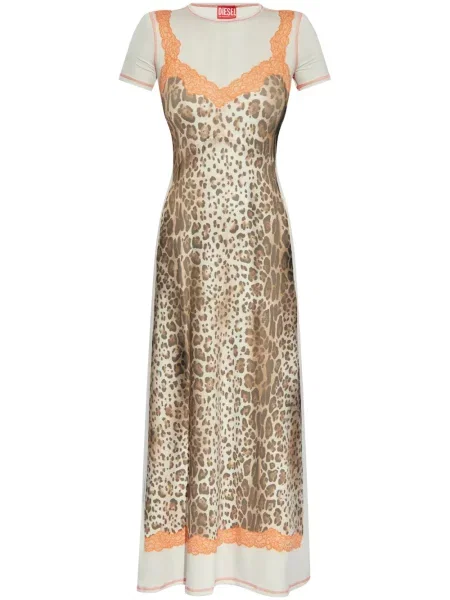 Sukienka midi Diesel do kolan garniturowa