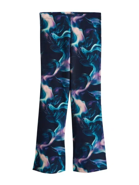 Next Pantaloni albastru aqua / lila / roz pastel negru