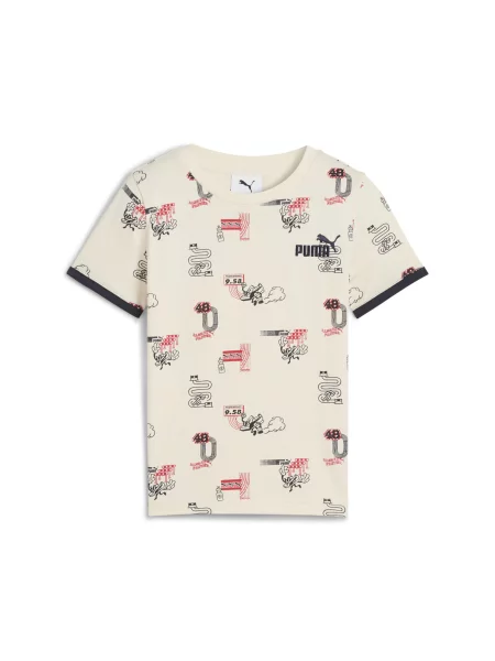 Dziecięca koszulka Little Runners PUMA biała