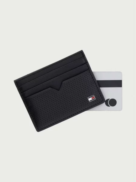Etui na karty kredytowe Tommy Hilfiger czarny