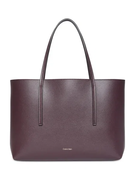 Geantă shopper Calvin Klein bordo