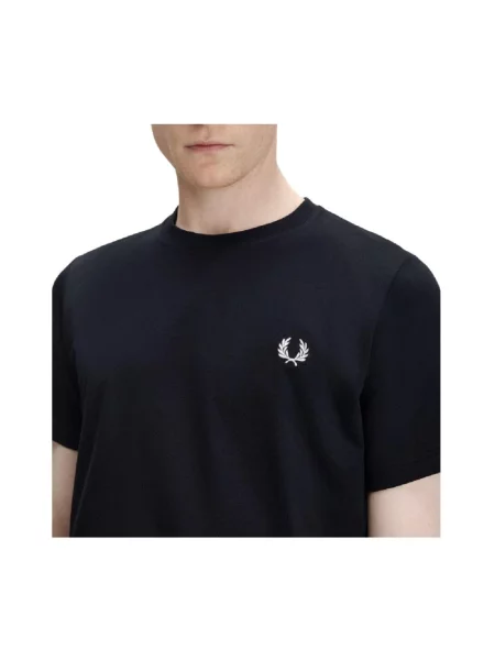 Koszulka Fred Perry z logo czarna