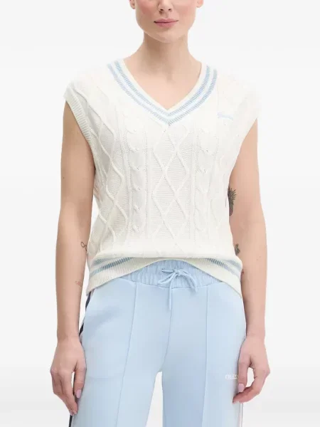 Vestă Guess tricotate alb