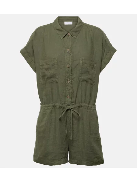 Salopetă Velvet de in verde