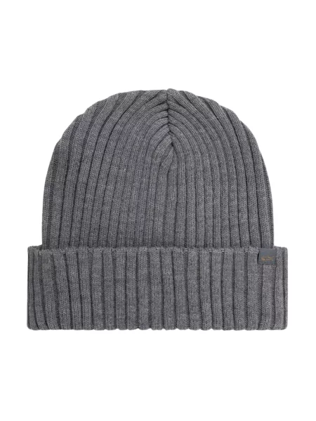 Paul&Shark czapka beanie wełniana szara