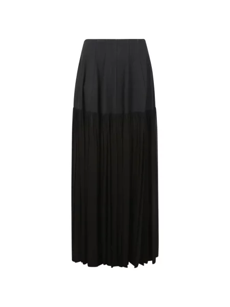 Fustă Simkhai din jerseu drapată negru