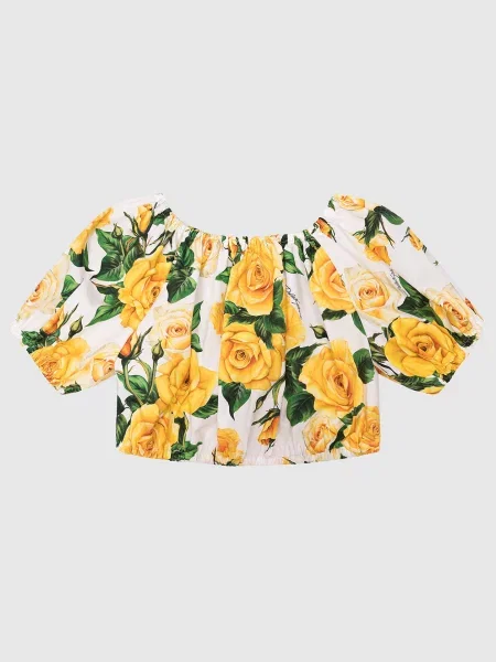 Детский топ Dolce&gabbana белый